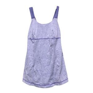 lululemon Active Strength Tank in Purple & White Size 4